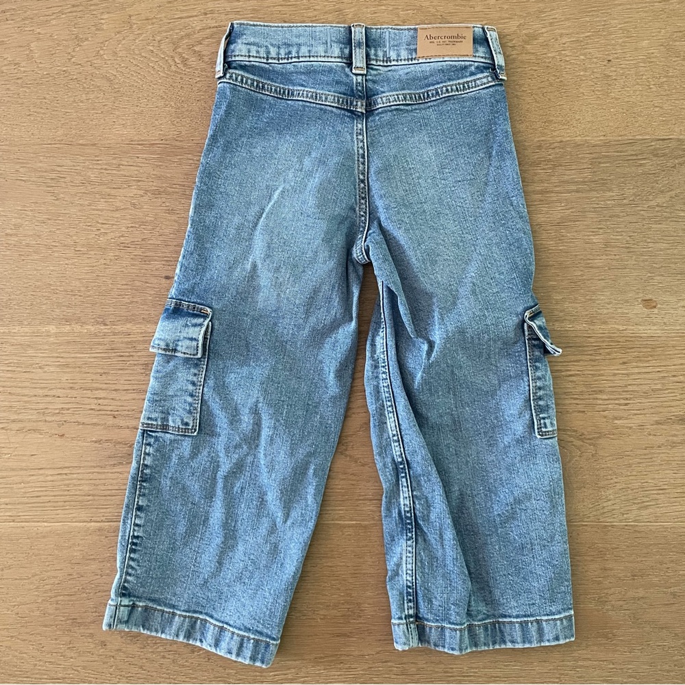 Abercrombie cargo jeans size 5/6 short - Picture 3 of 3
